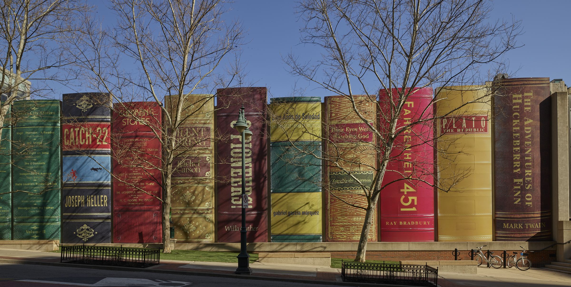 The Community Bookshelf at the Kansas City Public Library